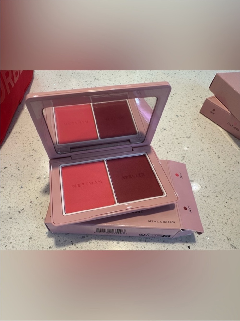 Westman Atelier blush: Fizz/Jam